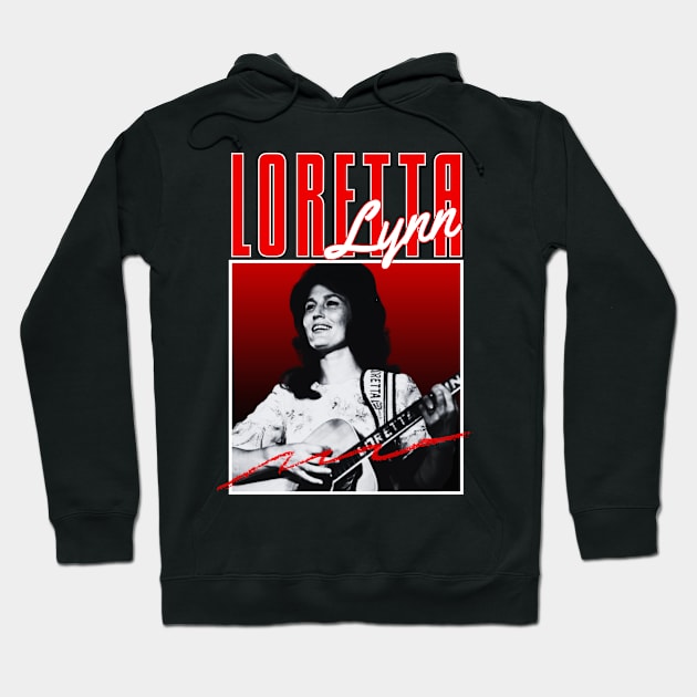 Loretta lynn///original retro Hoodie by DetikWaktu